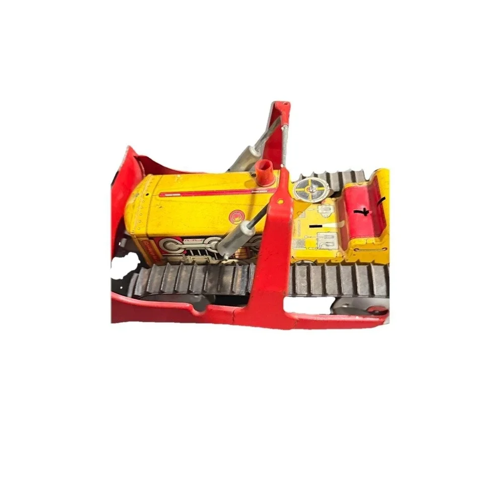 1940'S VINTAGE‎ MARX TIN LITHO WIND UP CATERPILLAR TRACTOR